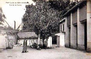 BEN-AKNOUN - PETIT LYCEE VU DE LA FERME